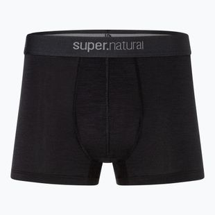 Herren Thermo-Boxershorts super.natural Tundra 175 2er-Pack jet black/jet black