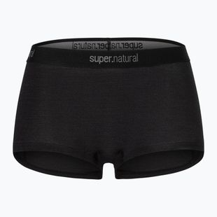 Damen Thermo-Boxershorts super.natural Tundra 175 Boyfriend Hipster jet black