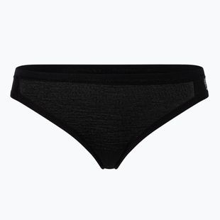 Damen Thermounterwäsche Slip super.natural Tundra 175 Thong jet black