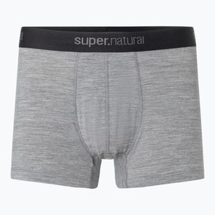 Herren Thermo-Boxershorts super.natural Tundra 175 cashmere grey melange