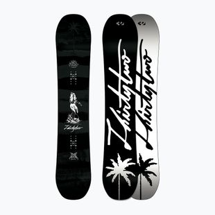 Herren Snowboard  ThirtyTwo Permanent Vacation Carbon black
