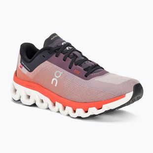 Damen On Cloudflow 4 quartz/flam Laufschuhe
