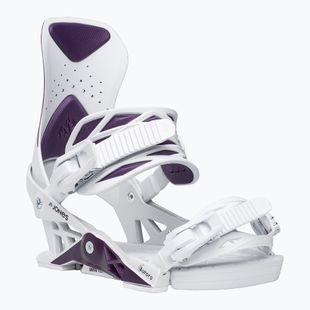 Damen Snowboardbindungen Jones Aurora deep purple white