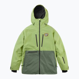 Herren Snowboardjacke ThirtyTwo TM Recycled Patch X Grenier moss