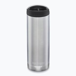 Klean Kanteen TKWide Cafe Cap 473 ml Thermobecher aus gebürstetem Edelstahl