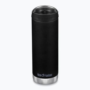 Klean Kanteen TKWide Cafe Cap Thermobecher 473 ml schwarz