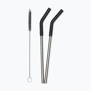 Trinkhalme KLEAN KANTEEN Straw 8 mm 2 pcs. black