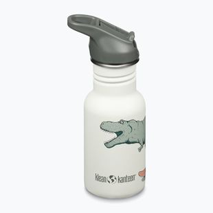 Klean Kanteen Flip Seal Sport Cap Straw 355 ml dino skate Kinderreiseflasche