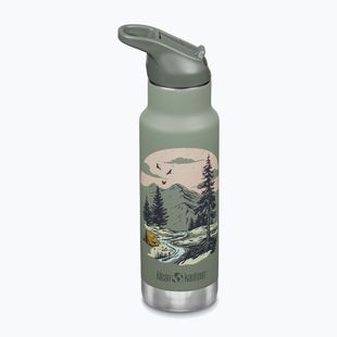 Thermosflasche Klean Kanteen Classic Narrow VI Flip Sport mountain scape
