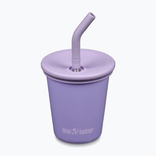 Becher KLEAN KANTEEN Steel Straw Lid 296 ml paisley purple