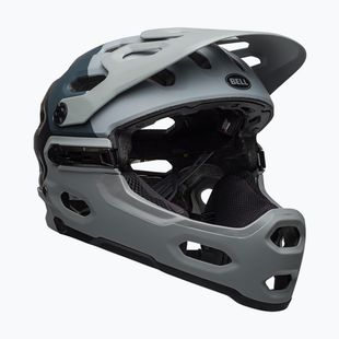 Bell Full Face Super 3R MIPS downdraft Fahrradhelm matt grau/Gunmetal