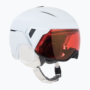 Skihelm Giro Aria Spherical S2 matt white/vivid cooper