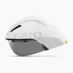 Fahrradhelm Giro Aerohead MIPS matte white silver