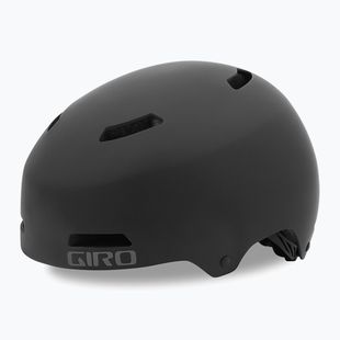 Kinderfahrradhelm Giro Dime FS mattschwarz