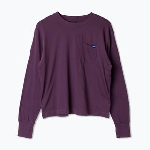 Sweatshirt Hoodie Damen KAVU Westray aubergine
