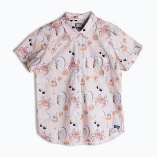 KAVU Girl Party Shirt Krabben m Cocktails