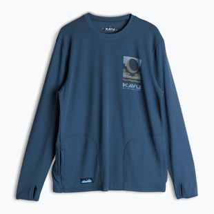 KAVU Herren Sol Crew Sweatshirt orion blau