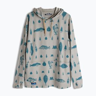 Herren KAVU Sol Hoodie fischen die Linie