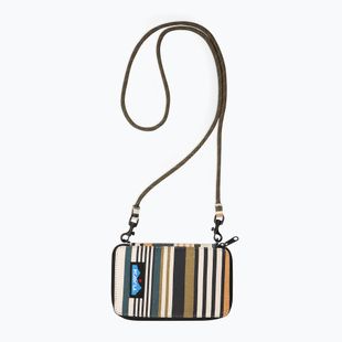 KAVU Go Time Cross Body kelp stripe sachet