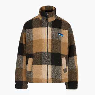 Damen Fleecejacke KAVU Loven hilltop plaid
