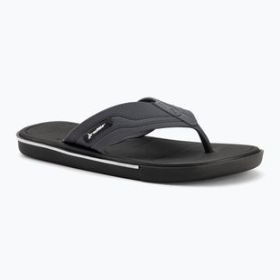 Herren RIDER Spin Thong Ad Flip Flops schwarz/grau/schwarz