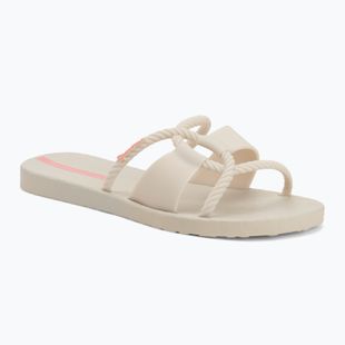 Damen Ipanema Diversa Slide aus weiß/rosa Flip-Flops