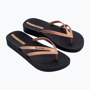 Damen Zehentrenner Ipanema Bossa Soft V black/gold