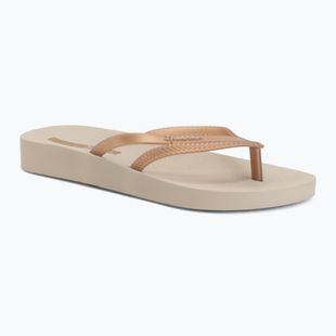 Damen Zehentrenner Ipanema Bossa Soft V beige/gold