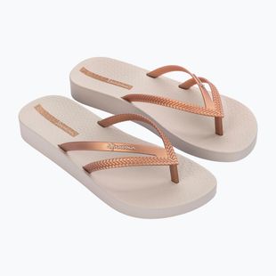 Damen Zehentrenner Ipanema Bossa Soft V beige/gold