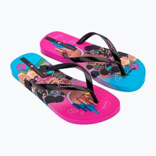 Damen Zehentrenner Ipanema Graffiti V pink/black/blue