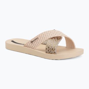 Damen-Pantoletten Ipanema Sense Slide beige/beige/black