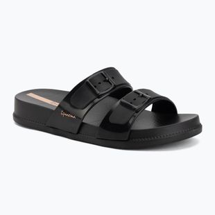 Damen-Pantoletten Ipanema Leme Slide black/beige