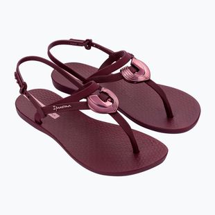 Damen-Sandalen Ipanema Classic Dreamy burgundy/burgundy/metallic
