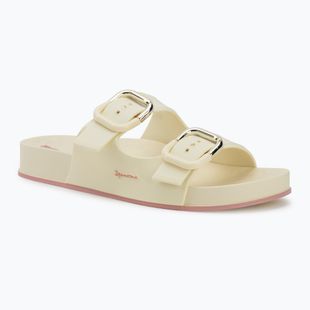 Damen-Pantoletten Ipanema Shore beige/beige/pink