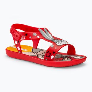 Ipanema Looney Tunes rot/graue Kindersandalen