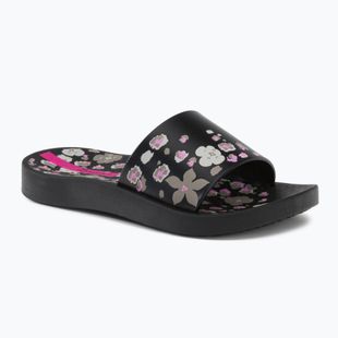 Pantoletten Kinder Ipanema Urban II schwarz-rosa 83142-22267