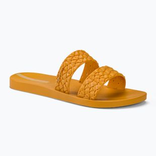 Slides Schlappen  Damen Ipanema Renda II yellow/glitter caramel