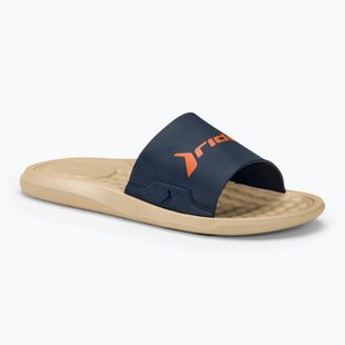 RIDER Step Slide beige/blau/orange Herren-Flip-Flops