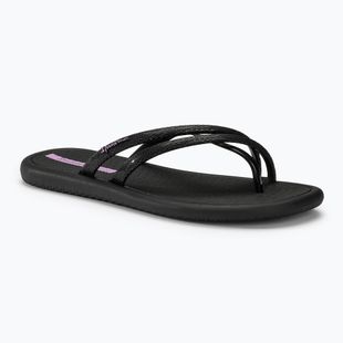 Ipanema Damen Flip Flops Meu Sol Thon schwarz / lila