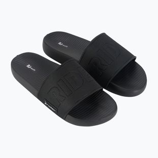 RIDER Grid Slide schwarz/schwarz/silber Herren-Flip-Flops