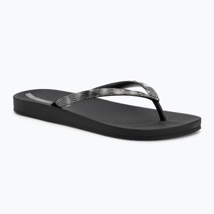 Ipanema Mesh IX Damen Flip Flops schwarz/schwarz/dunkelgrau