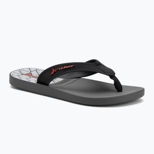 RIDER Impulse Graphic dunkelgrau/schwarz/rot Herren-Flip-Flops