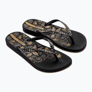 Ipanema Anat Nature VIII Damen Flip Flops schwarz/schwarz/gold