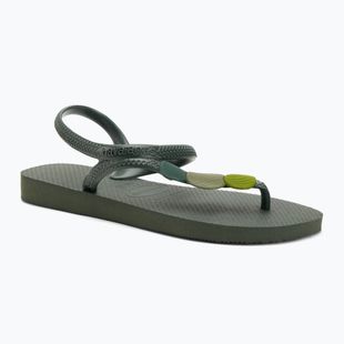 Havaianas Flash Urban Plus Damen Sandalen olivgrün