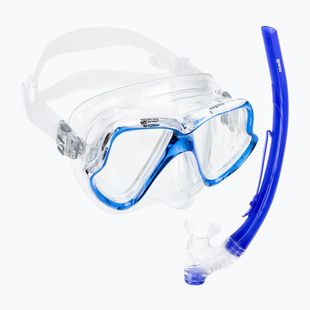 Mares Zephir Tauchset Maske + Schnorchel blau/farblos 411769