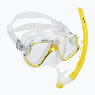 Mares Zephir Tauchset Maske + Schnorchel gelb/farblos 411769