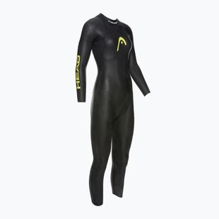 Damen Triathlon Neoprenanzug HEAD Ow Free 3.2 schwarz/gelb