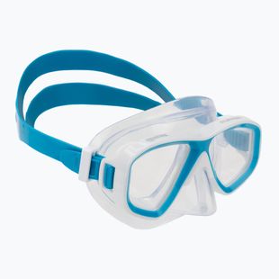 Tauchmaske Mares Puffer aqua white/clear