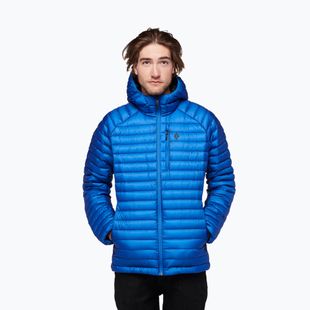 Herren Daunenjacke Black Diamond Approach Down Hoody drifter blau