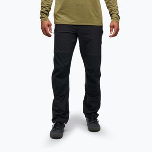 Herren-Trekkinghose Black Diamond Alpine Hybrid schwarz/schwarz